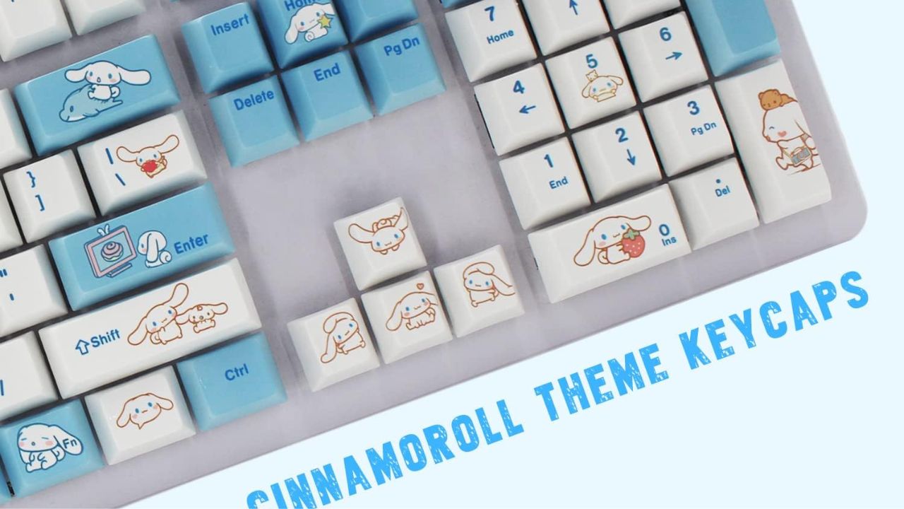 Cinnamoroll keyboard