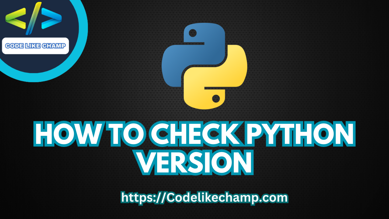 How to Check Python Version