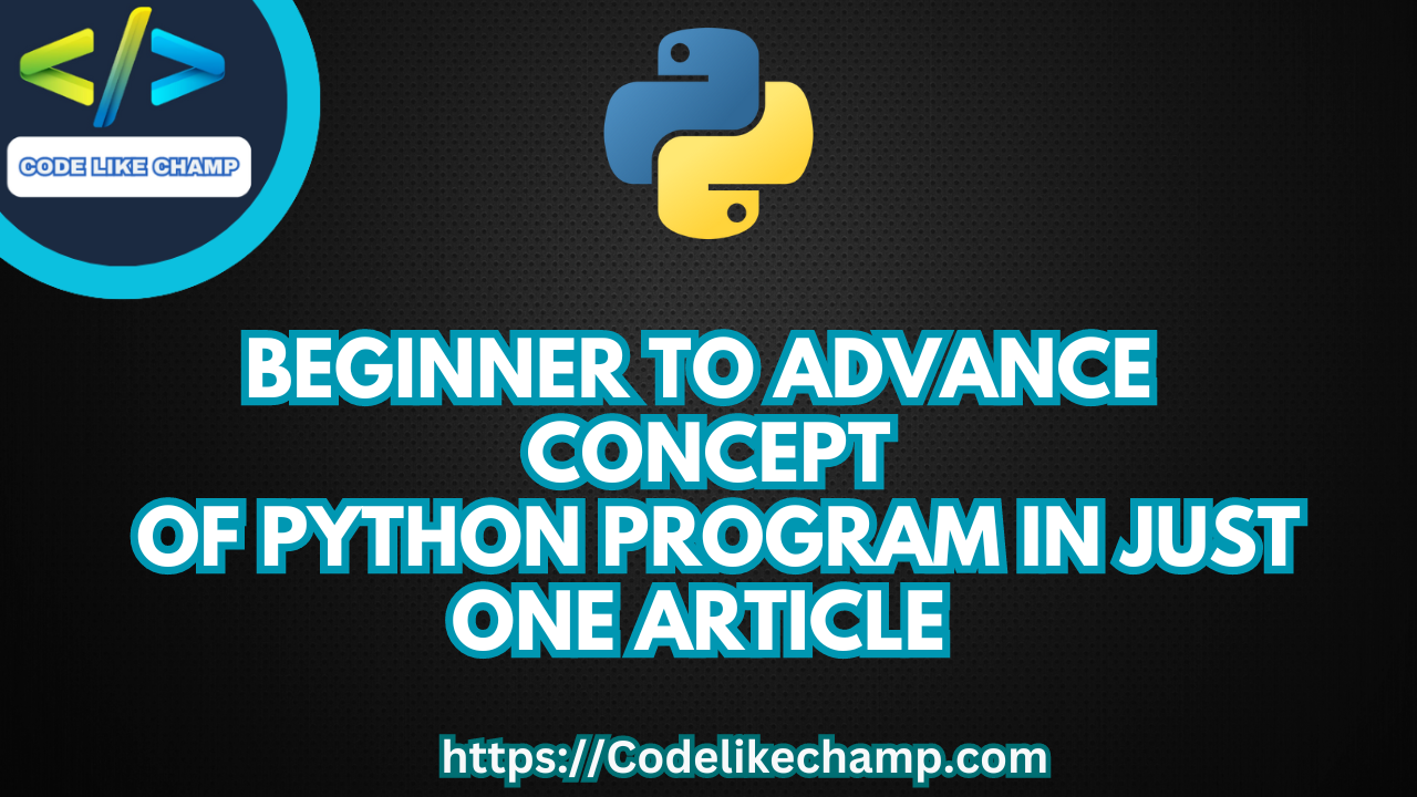 Python Programs